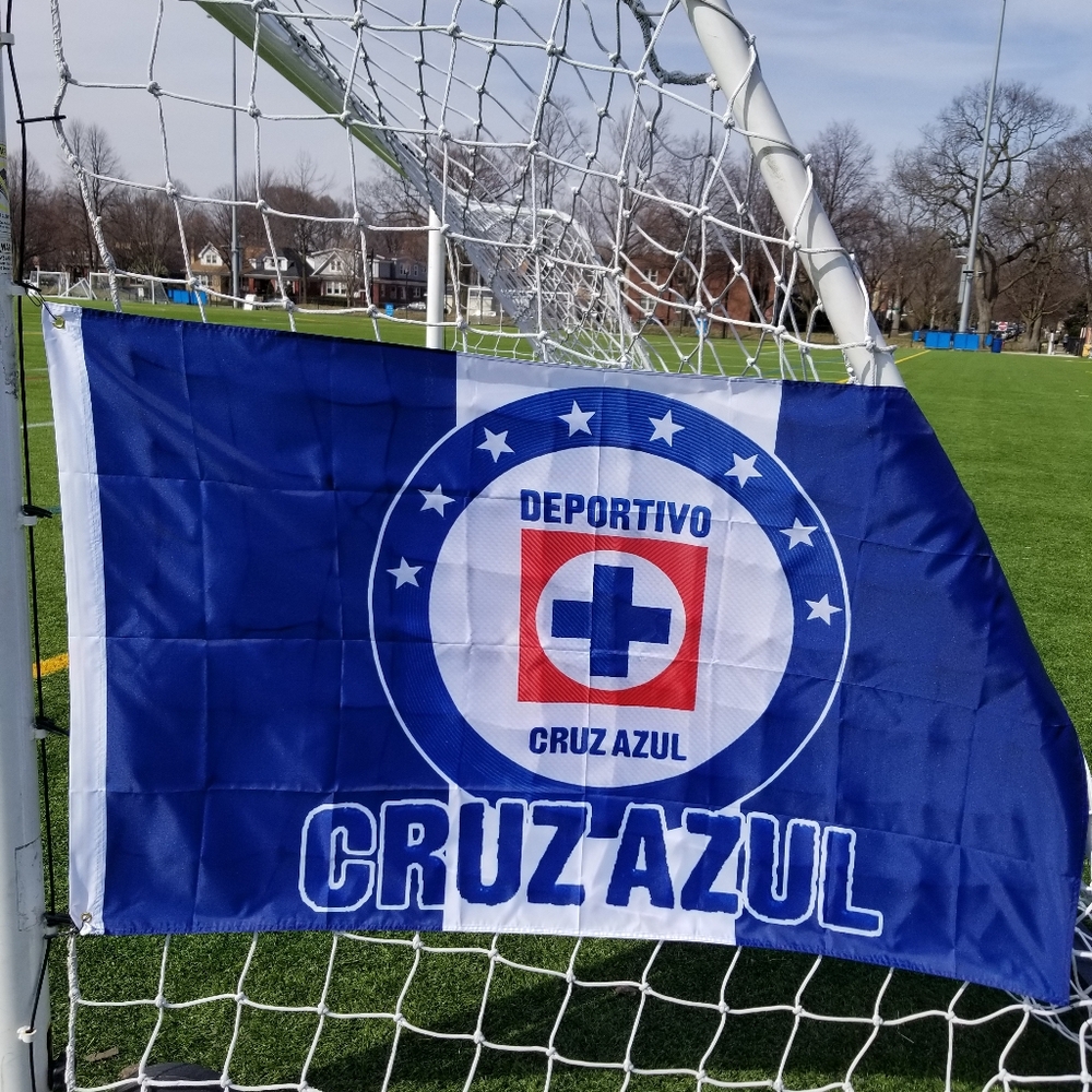 Bandera del cruz azul la maquina cementera. - Picture 3 of 6